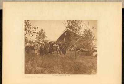 Animal Dance - Cheyenne by Edward S. Curtis