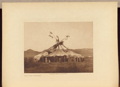 Gray Dawn - Cheyenne by Edward S. Curtis