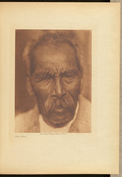 Otila - Maidu by Edward S. Curtis