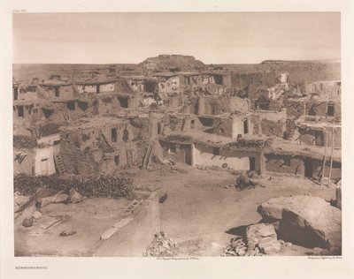 Mishongnovi by Edward S. Curtis