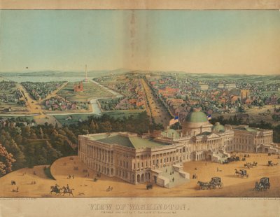 View of Washington by Edward Sachse