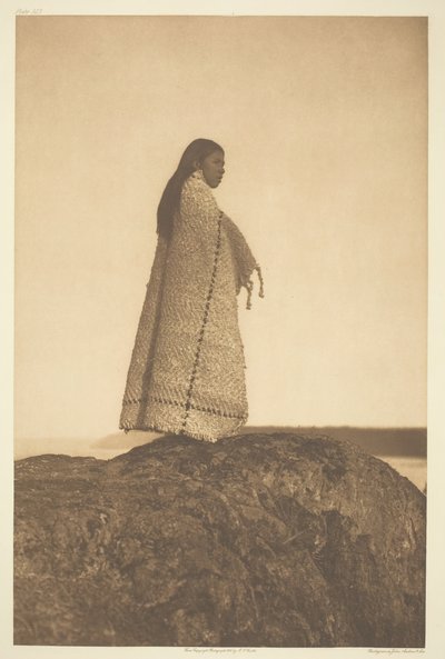 Cowichan Girl by Edward Sheriff Curtis