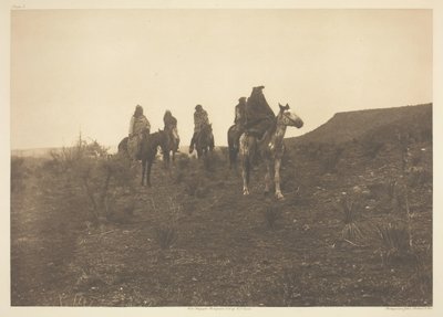 Desert Rovers - Apache by Edward Sheriff Curtis