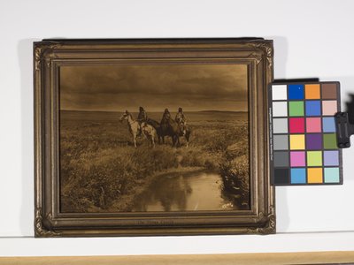 The Three Chiefs, Piegan by Edward Sheriff Curtis