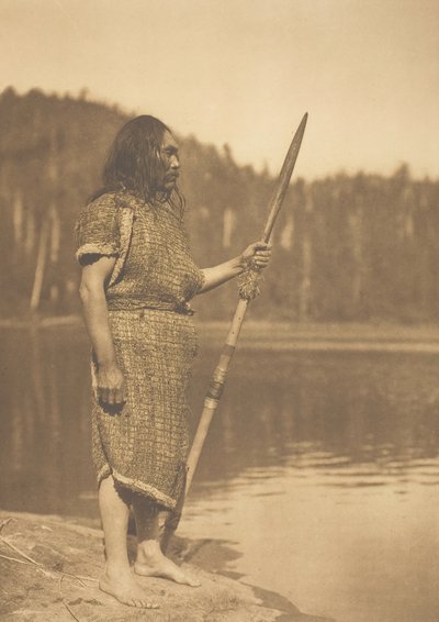 The Whaler - Clayoquot, 1915 by Edward Sheriff Curtis