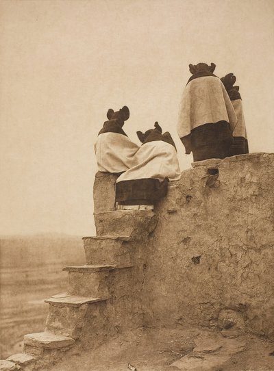 Watching the Dancers by Edward Sheriff Curtis