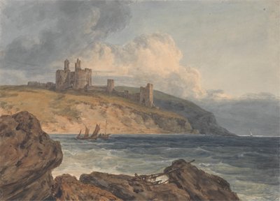 Dustanborough Castle by Edward Swinburne