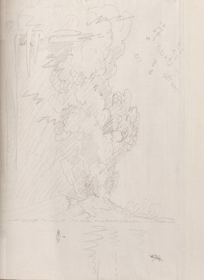Eruption of Vesuvius, 1794 by Edward Swinburne