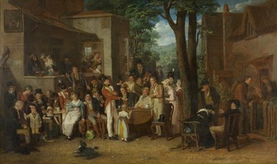 A Recruiting Party by Edward Villiers Rippingille