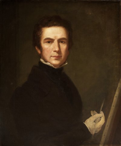 Self-portrait, c.1830 by Edward Villiers Rippingille