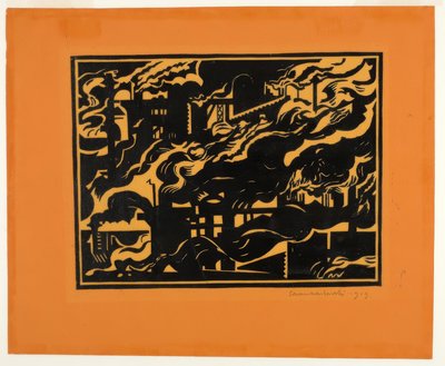 Blast Furnaces II by Edward Wadsworth