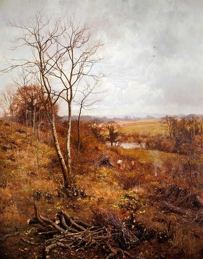 An April Day by Edward Wilkins Waite