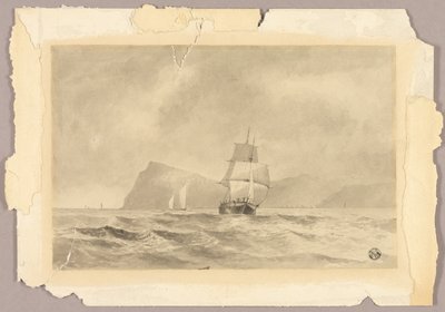 Off Whitby by Edward William Cooke