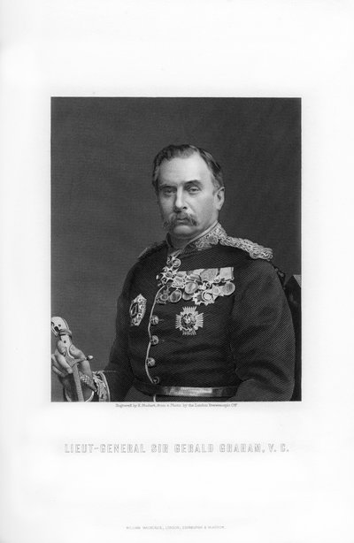 Sir Gerald Graham, British Lieutenant-General, 1893 by Edward William Stodart