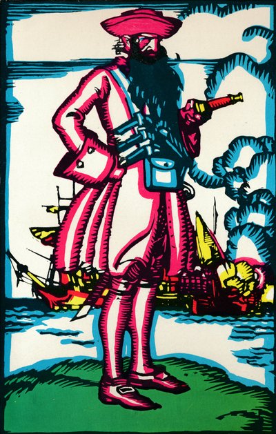 Blackbeard, c1900, 1926 by Charles Edward Wilson