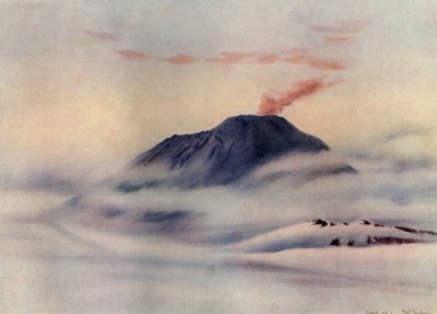Mount Erebus, c1911, 1913 by Charles Edward Wilson