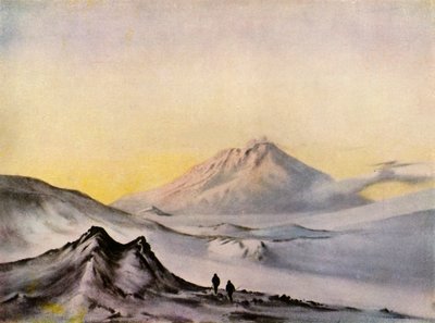 Mount Erebus from Hut Point, c. 1911, 1943 by Edward Wilson