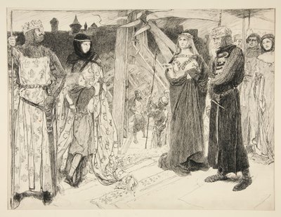 Before the Walls of Algiers by Edwin Austin Abbey