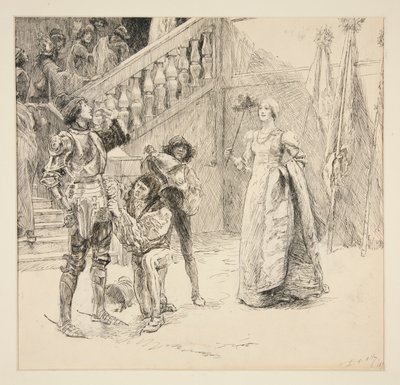 Benedick by Edwin Austin Abbey