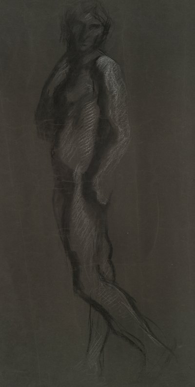 Early Figure Study by Edwin Austin Abbey