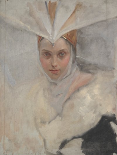 Figure Study by Edwin Austin Abbey