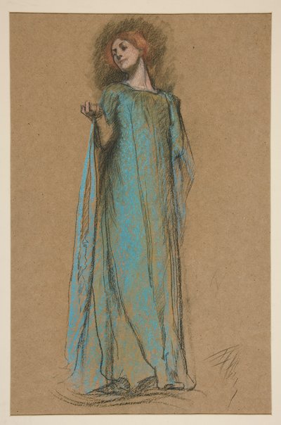 Figure Study by Edwin Austin Abbey