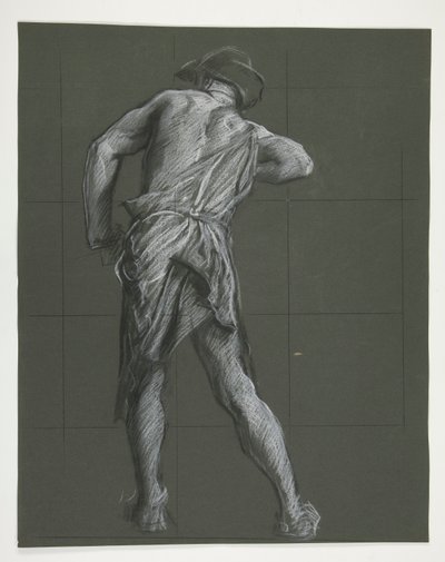 Figure Study for by Edwin Austin Abbey