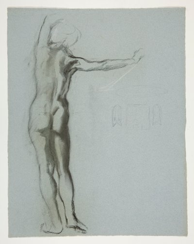 Figure Study by Edwin Austin Abbey
