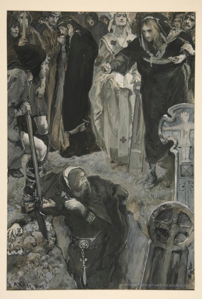 Hamlet by Edwin Austin Abbey