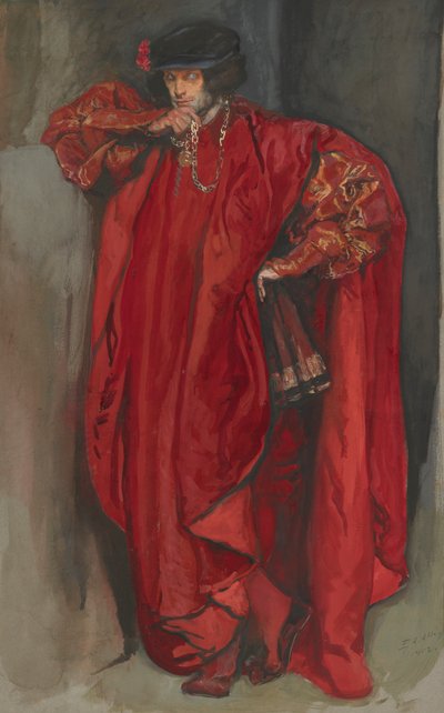 Iago, from Othello by Edwin Austin Abbey