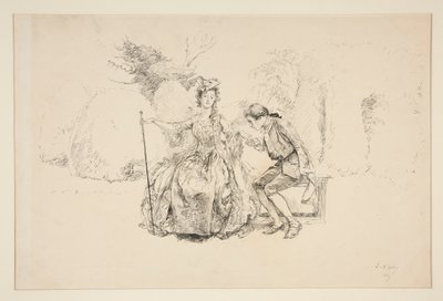 Illustration for... by Edwin Austin Abbey
