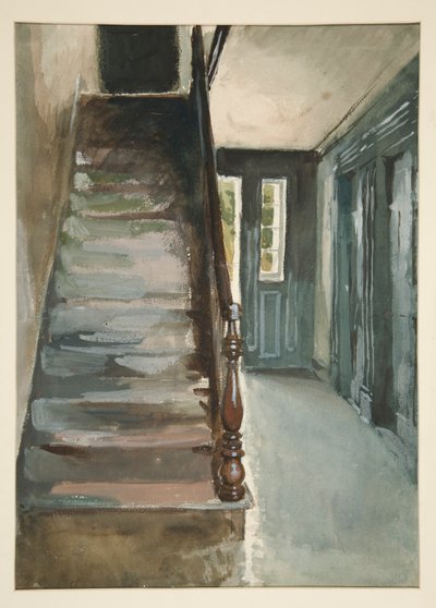 Interior Study by Edwin Austin Abbey