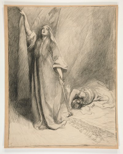 Jael and Sisera by Edwin Austin Abbey