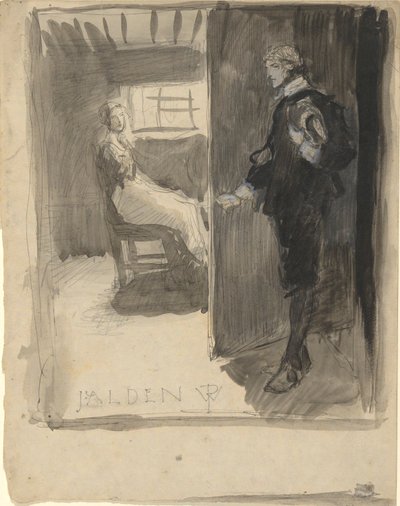 John Alden by Edwin Austin Abbey
