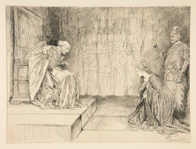 Lafeu by Edwin Austin Abbey