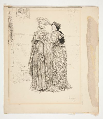 Mistress Ford by Edwin Austin Abbey