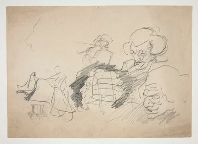 Sheet of Sketches by Edwin Austin Abbey