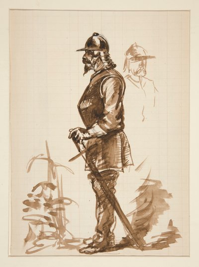 Sketch by Edwin Austin Abbey