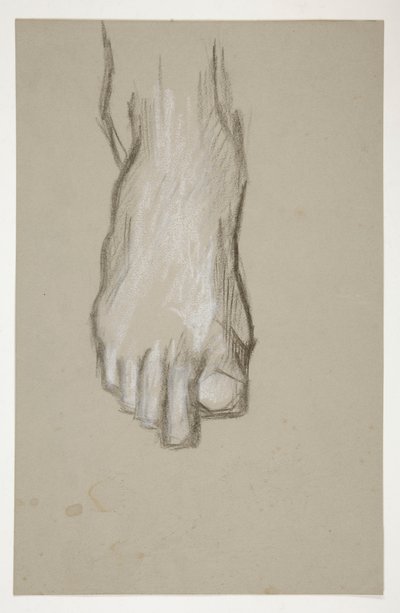 Sketch of a Foot by Edwin Austin Abbey