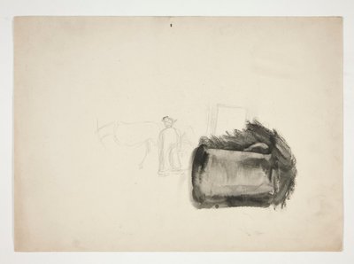 Sketch of a Tankard by Edwin Austin Abbey