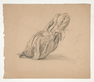 Sketch of a Woman by Edwin Austin Abbey