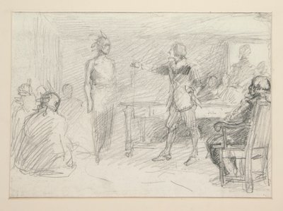 Study by Edwin Austin Abbey