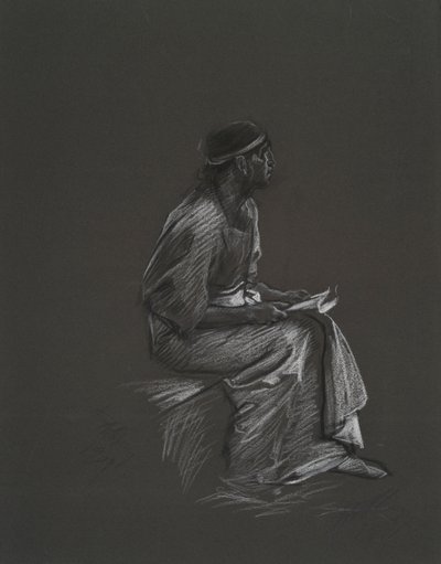 Study by Edwin Austin Abbey