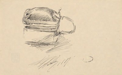 Study of a Tankard by Edwin Austin Abbey