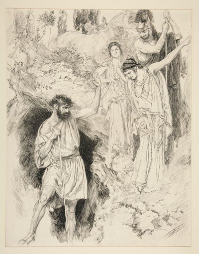 Timon by Edwin Austin Abbey
