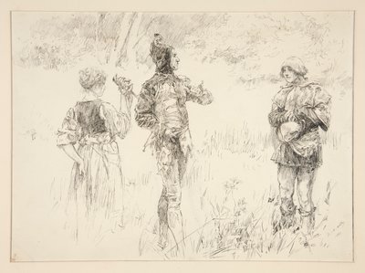 Touchstone by Edwin Austin Abbey
