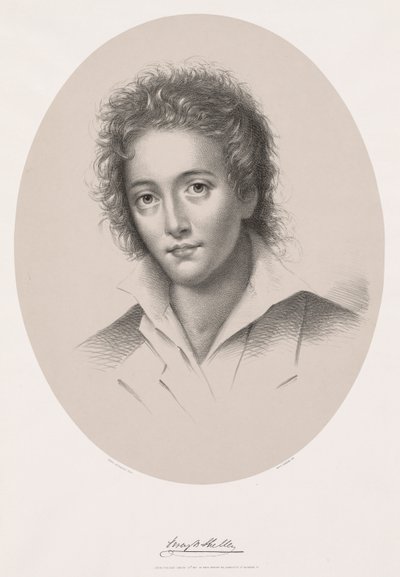 Percy Bysshe Shelley by Edwin Beyerhaus