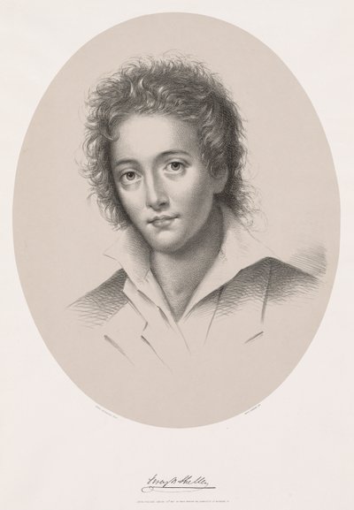 Percy Bysshe Shelley by Edwin Beyerhaus