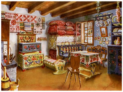 Austro-Hungarian Peasant Furniture, 1911-1912 by Edwin Foley
