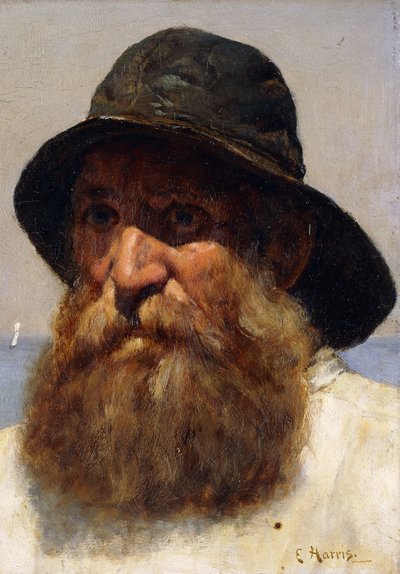 Portrait of a Fisherman, circa 1895 by Edwin Harris